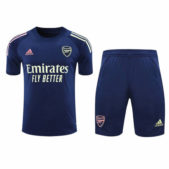 KIT CAMISA+SHORT ARSENAL AZUL 21/22 – MASCULINO
