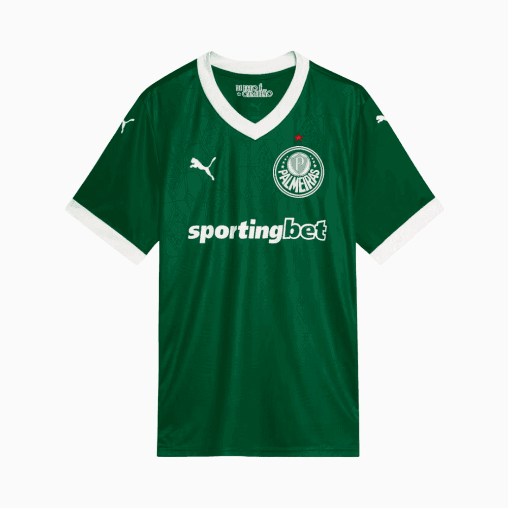 Camisa Puma Palmeiras 2025/26 I - Gómes N° 15
