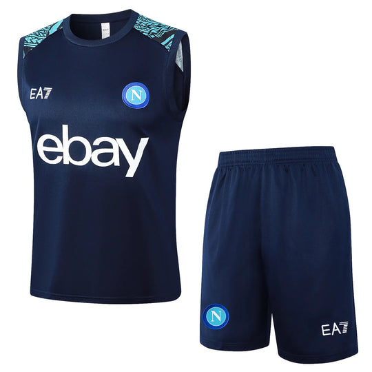 Conjunto Napoli Treino Regata 24/25 - Azul Escuro
