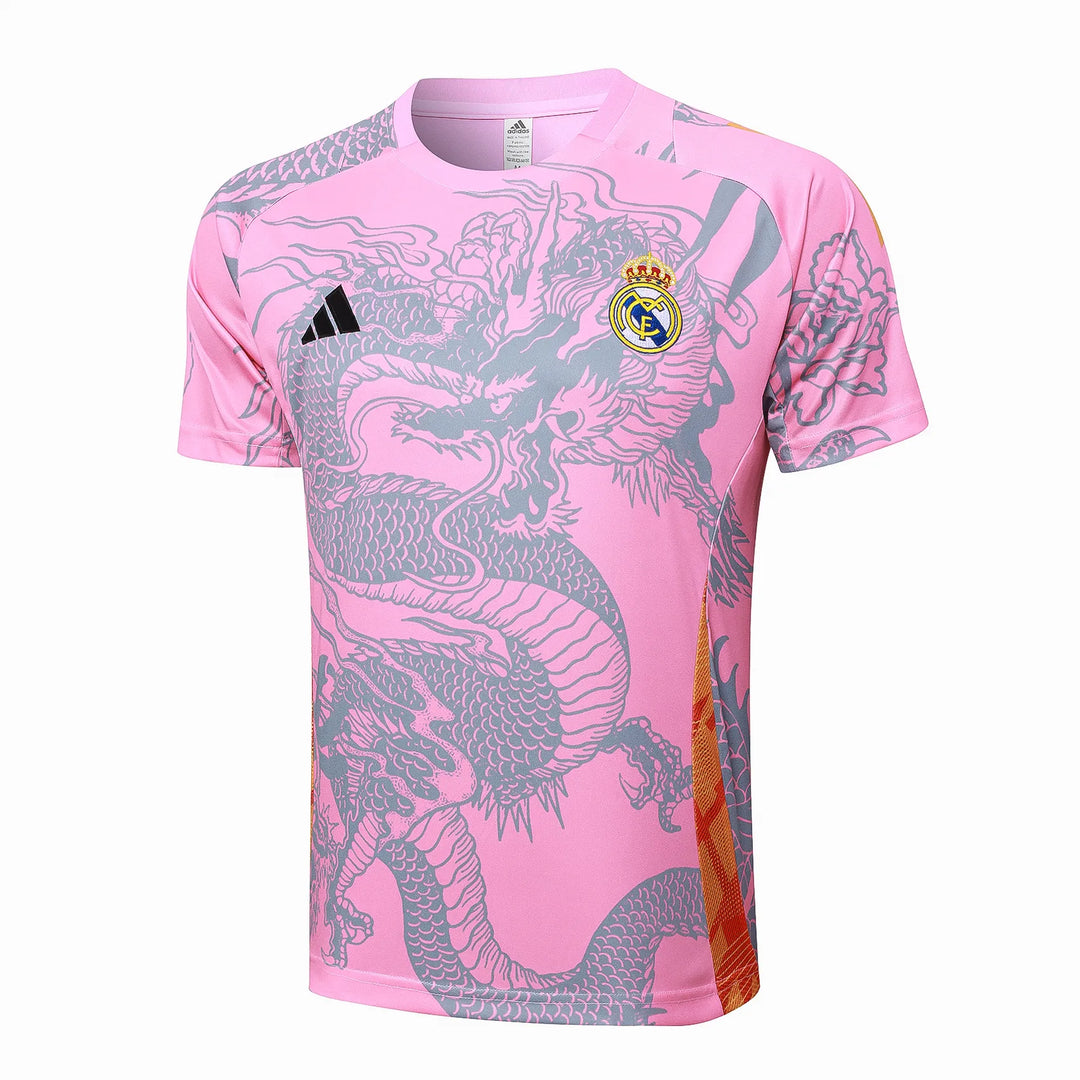 Conjunto Real Madrid Treino 24/25 - Rosa Dragão