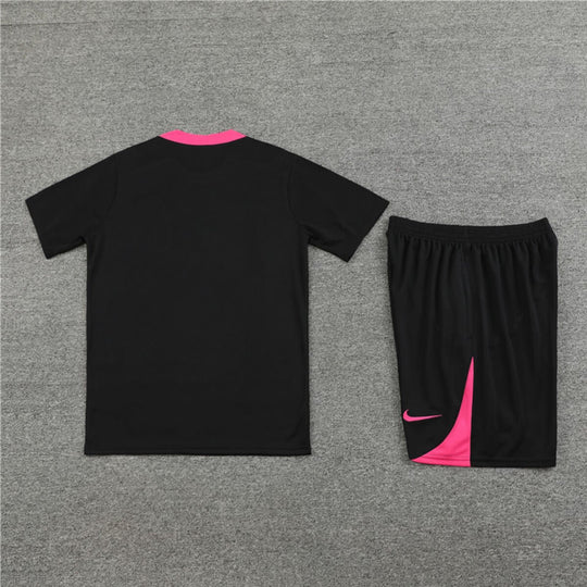 Conjunto Chelsea Treino Camisa e Short Preto 2024/25