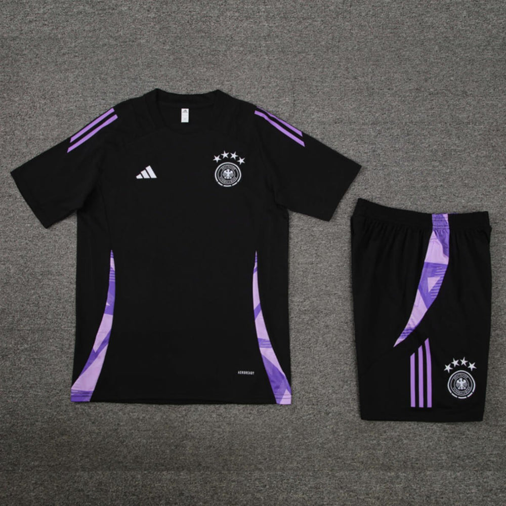 Kit Short e Camisa Alemanha Treino Preto 2024/25