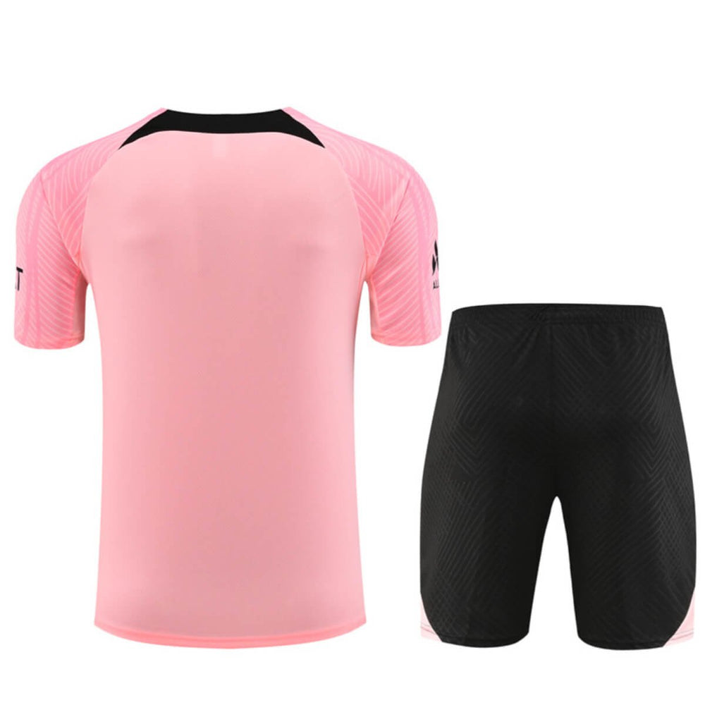 Conjunto PSG Treino Camisa e Short Rosa 2023/24