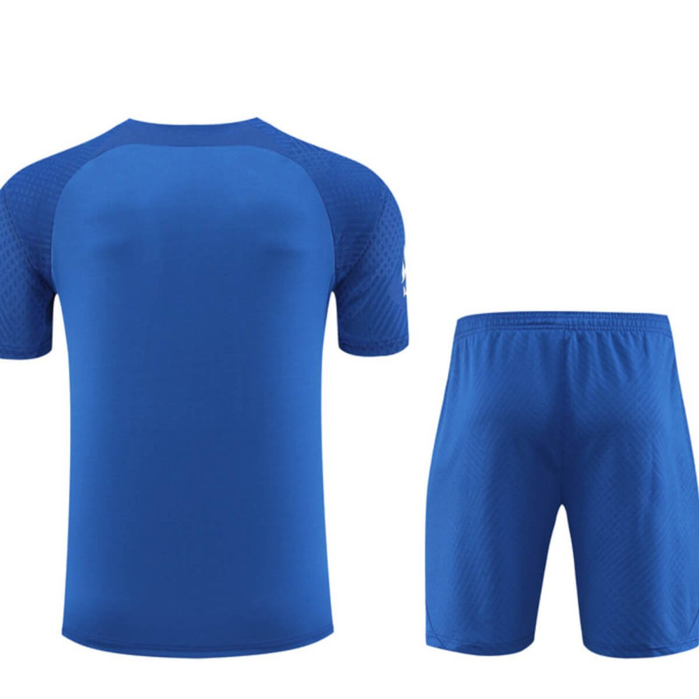Conjunto PSG Treino Camisa e Short Azul 2022/23