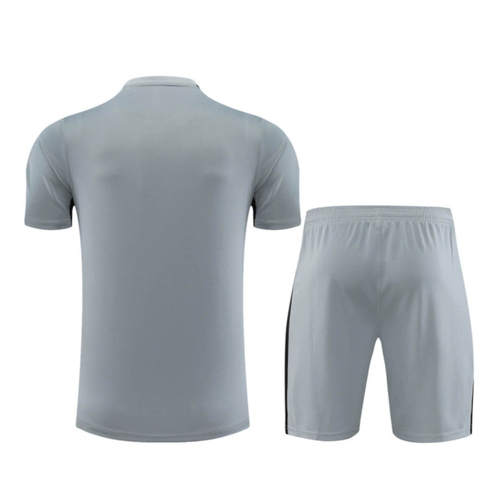 Conjunto PSG Treino Camisa e Short Cinza 2023/24