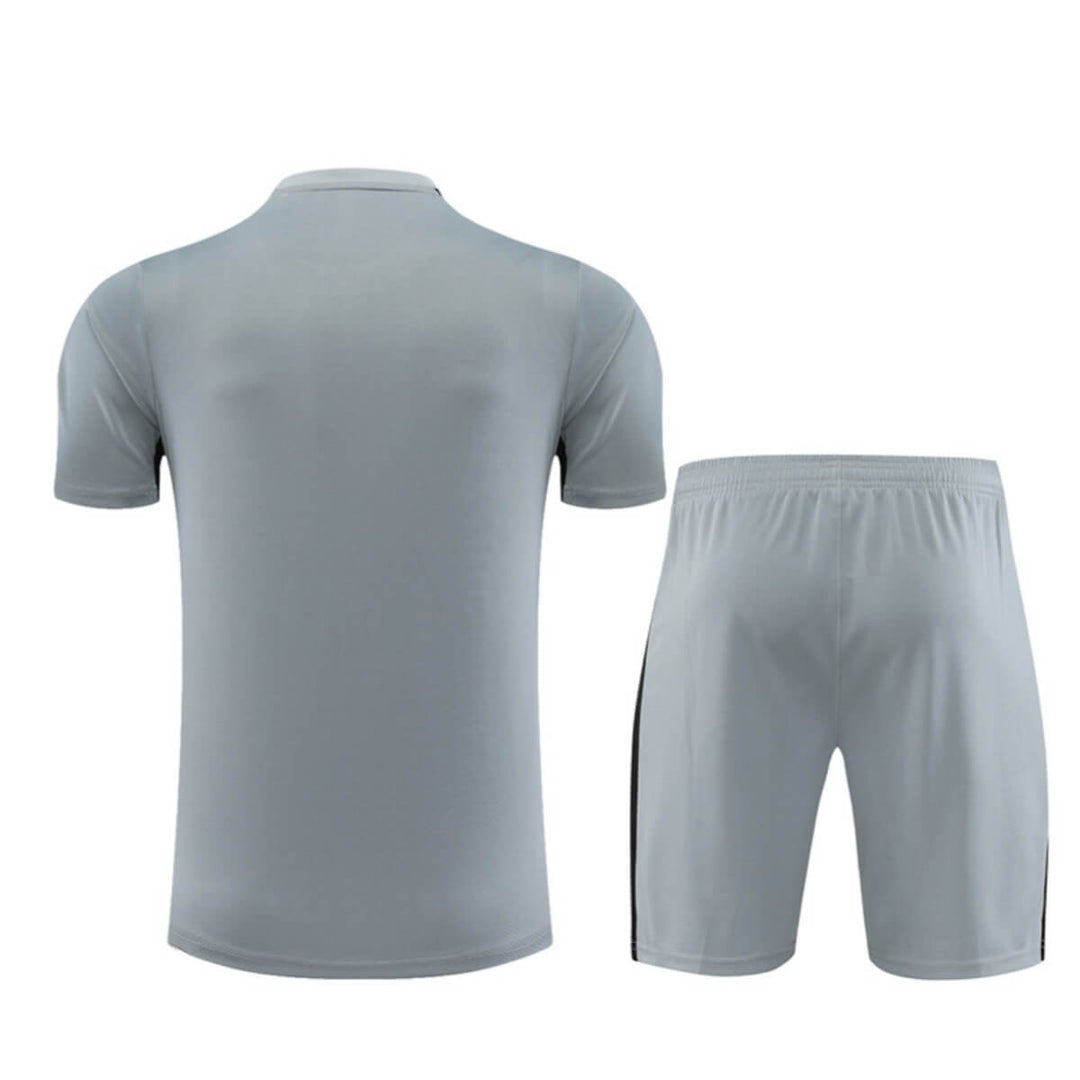 Conjunto PSG Treino Camisa e Short Cinza 2023/24