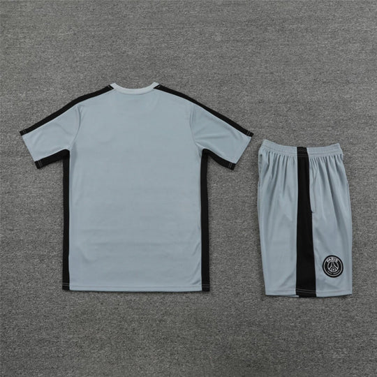 Conjunto PSG Treino Camisa e Short Cinza 2023/24