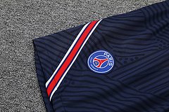 Kit Camisa + Short Treino PSG Azul 21/22 – Masculino
