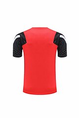 Kit Camisa + Short Treino Liverpool Laranja 21/22