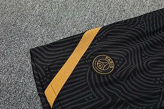 Kit Camisa + Short PSG PretoTreino 21/22