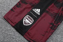 Kit Camisa + Short Arsenal Treino Vermelho 21/22
