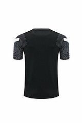 Kit Camisa + Short Preto Treino Liverpool 21/22